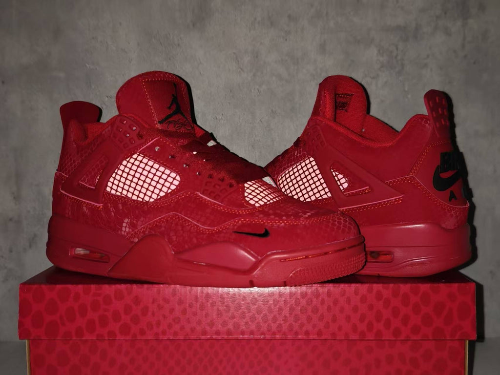 Nigel Sylvester x Air Jordan 4 Retro Red Mamba