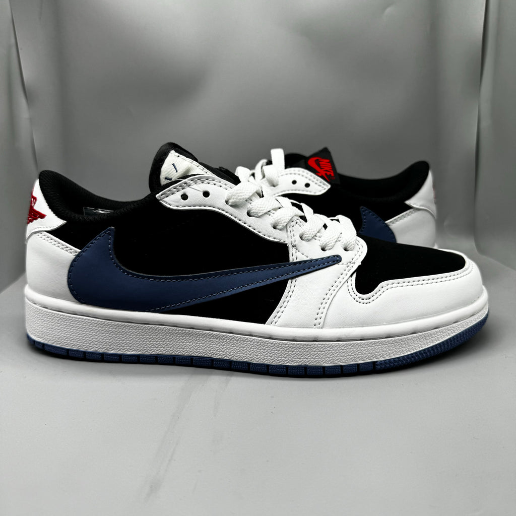Travis Scott x Air Jordan 1 Retro Low OG SP Lightning White-Black-Blue