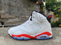 Men's Air Jordan 6 Retro White / Infrared / Black