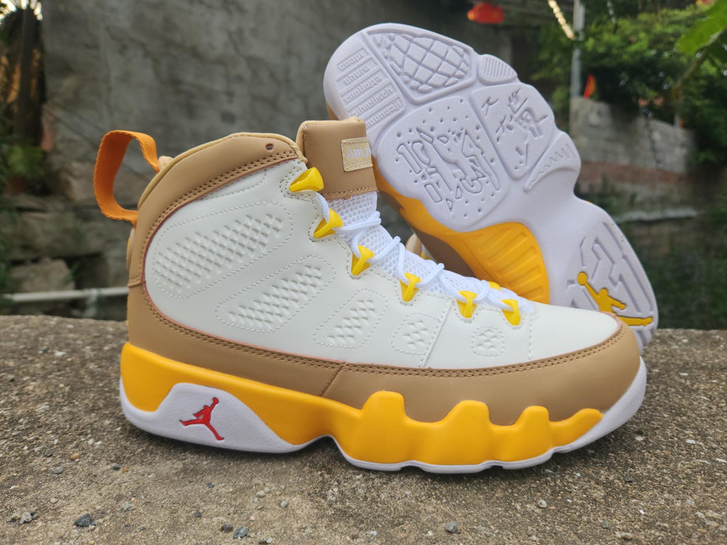 Air Jordan 9 White Green