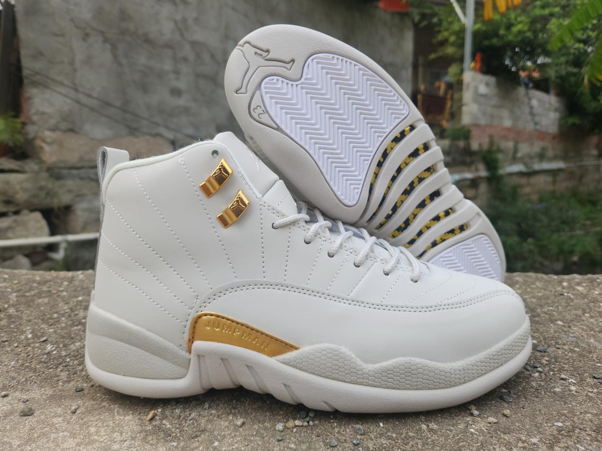 Air Jordan 12 Platinum / White Sneakers