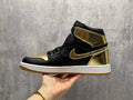 Air Jordan 1 Black / Gold Sneakers