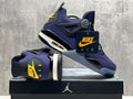 Air Jordan 4 Retro Purple Gold Lakers