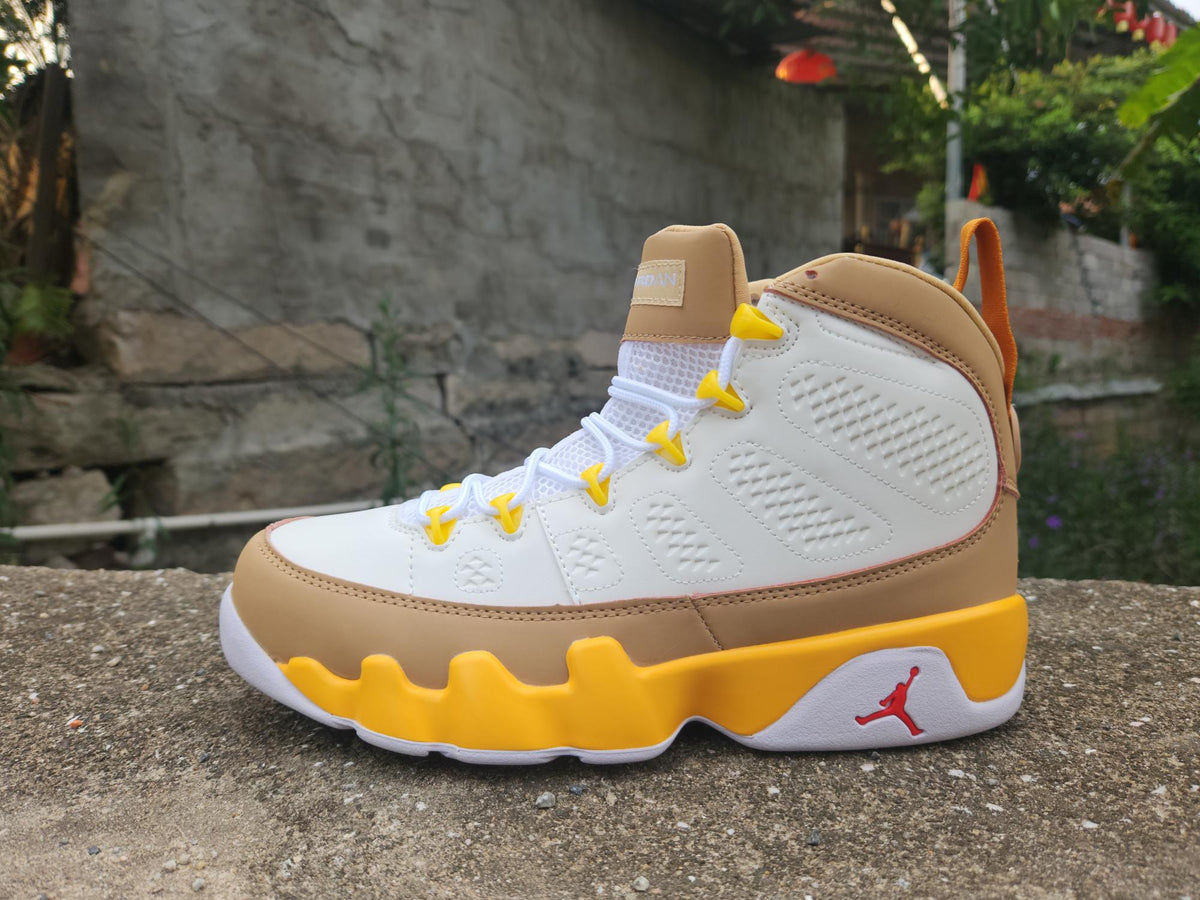 Air Jordan 9 White Green