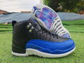 （MENS）（ WMNS）Air Jordan 12 Retro Black / Blue / White