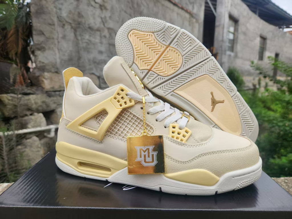 Air Jordan 4 Yellow Ochre