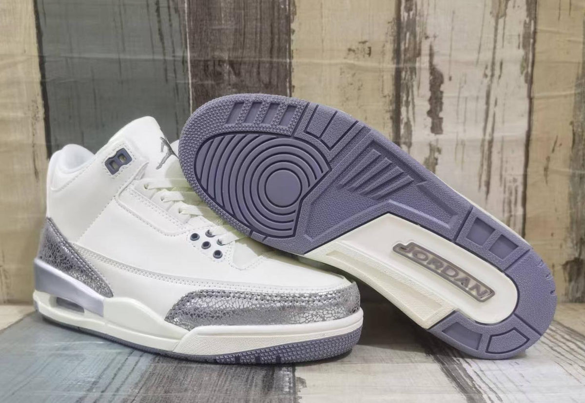 Air Jordan 3 Retro Beige Silver