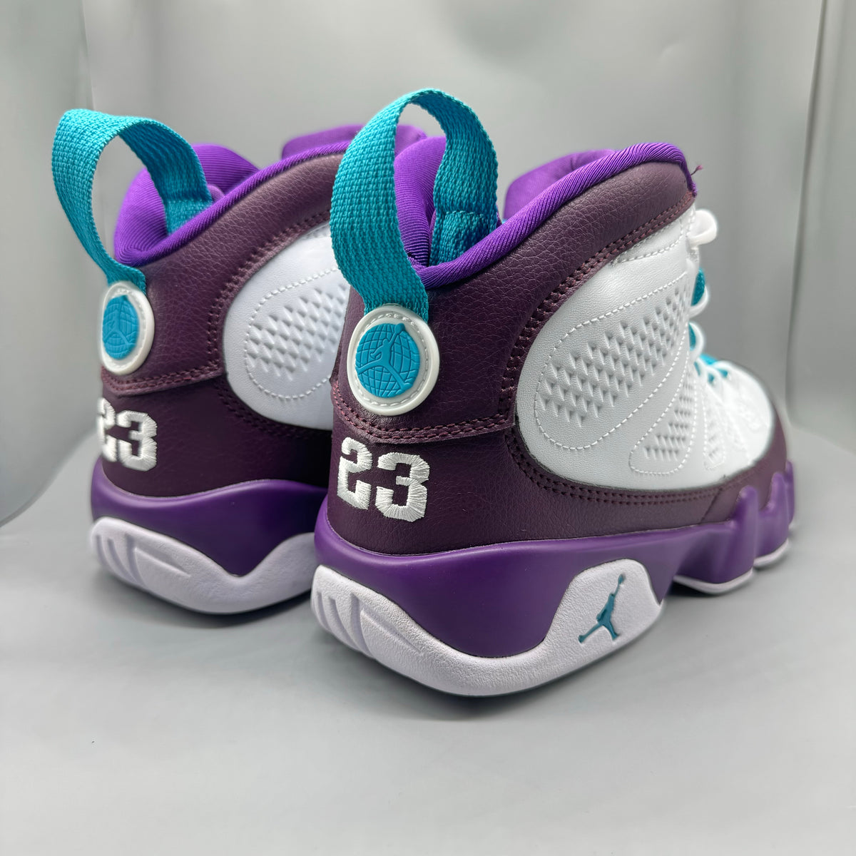 Air Jordan 9 Retro White Purple