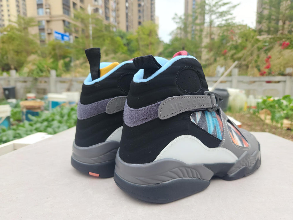 Air Jordan 8 Retro Grey / Black / Jade