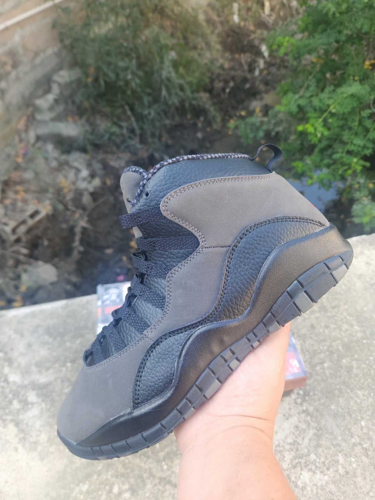 Air Jordan 10 Retro Shadow Grey / Black