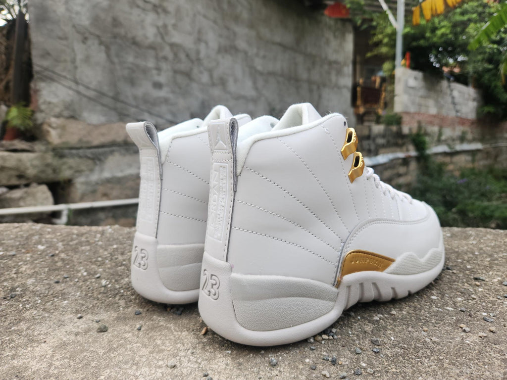 Air Jordan 12 Platinum / White Sneakers