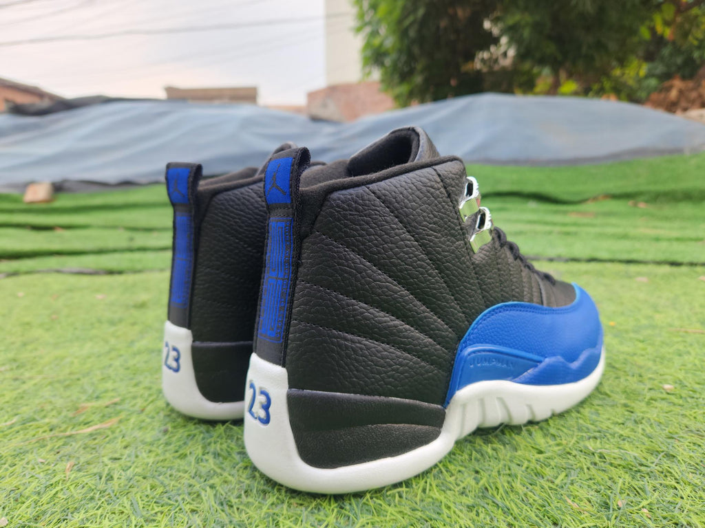 （MENS）（ WMNS）Air Jordan 12 Retro Black / Blue / White