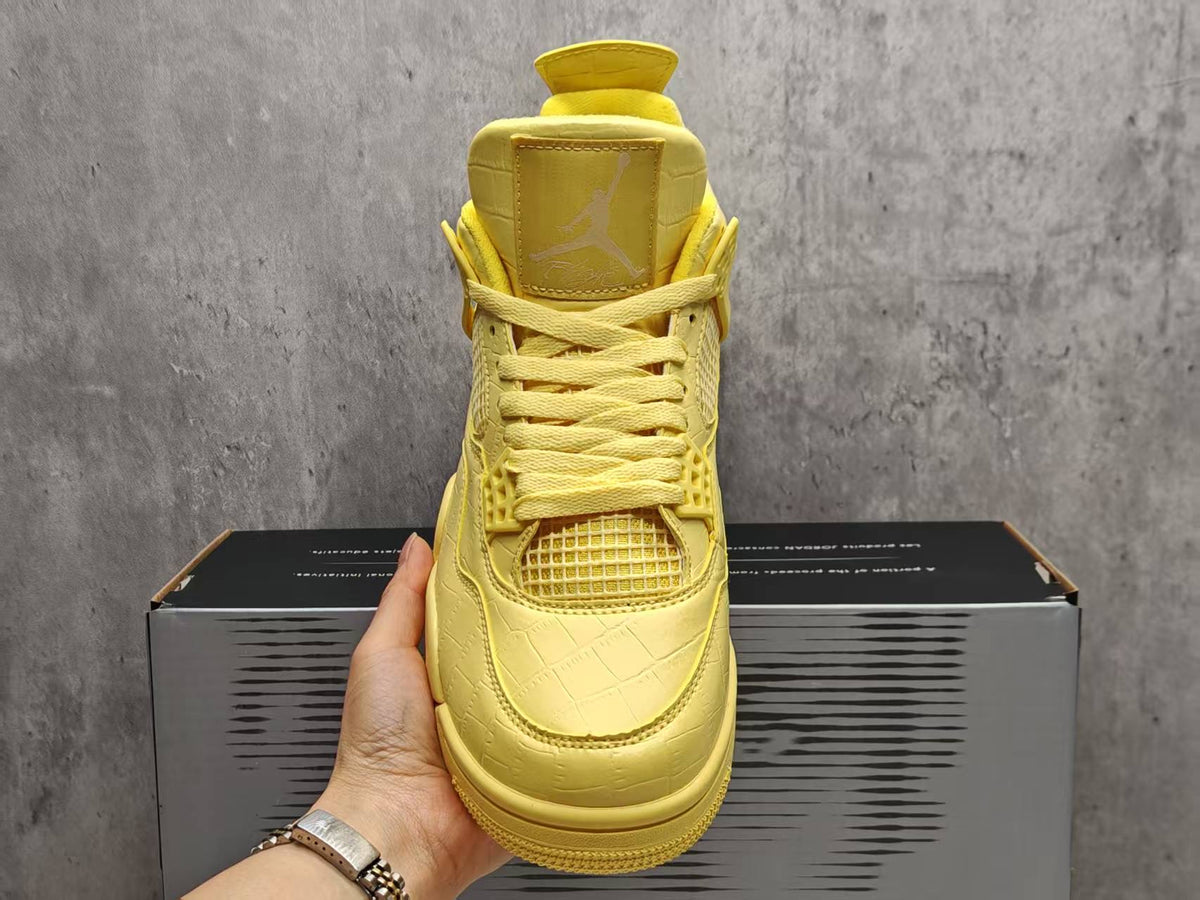 Air Jordan 4 Retro Lemonade Cream Yellow