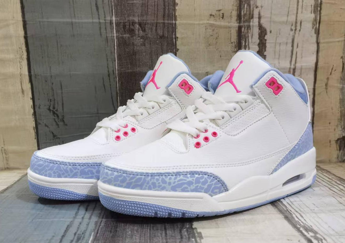 Air Jordan 3 Retro Off-White Pink Red