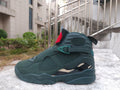 Air Jordan 8 Retro Green Gold Black Red