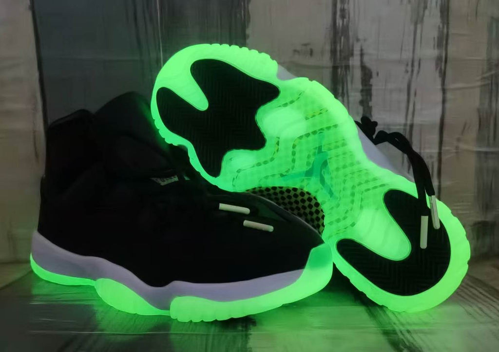 Air Jordan 11 GS Barely Volt Glow-in-the-Dark