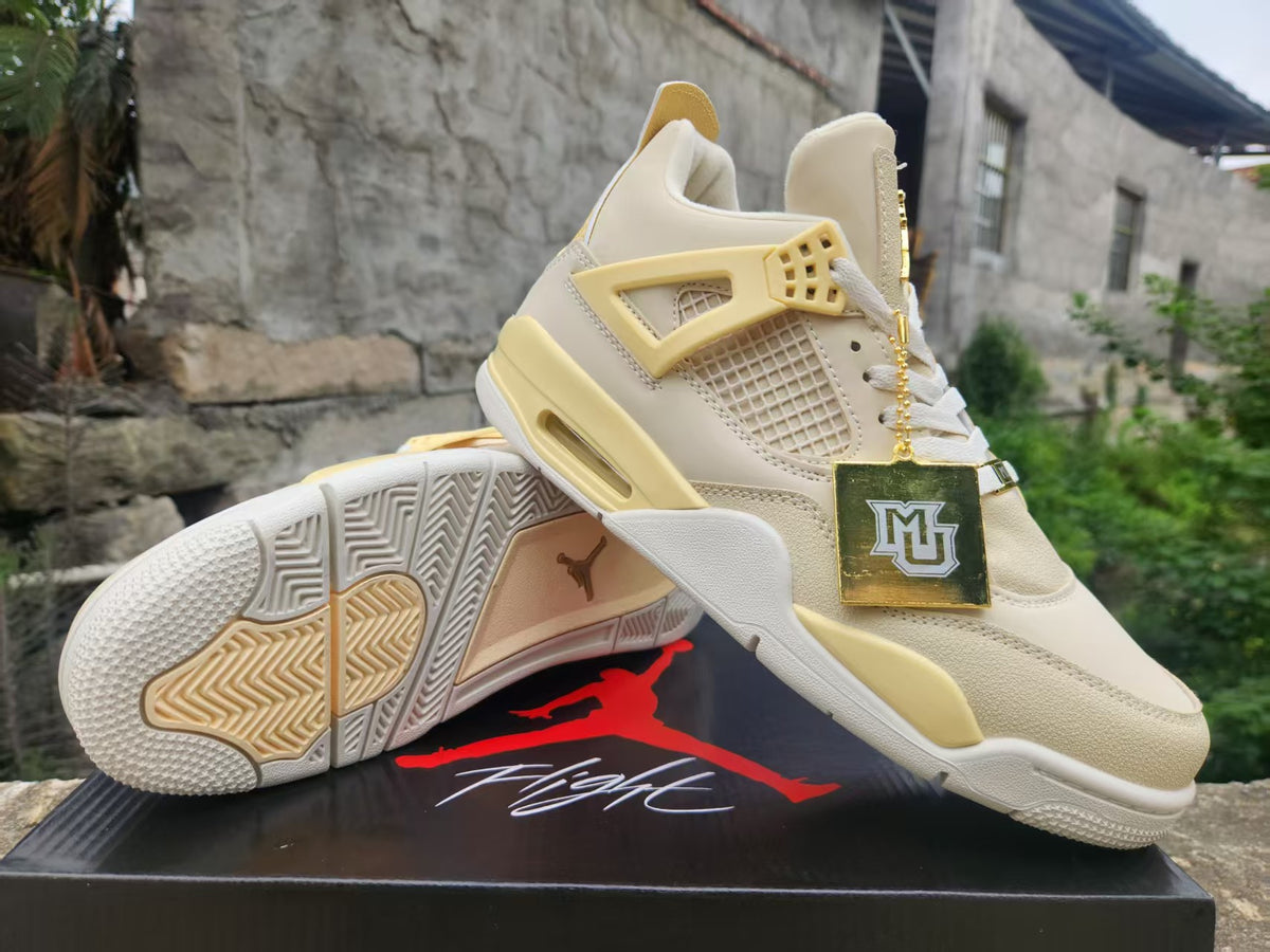 Air Jordan 4 Yellow Ochre
