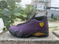 Air Jordan 14 Purple Black