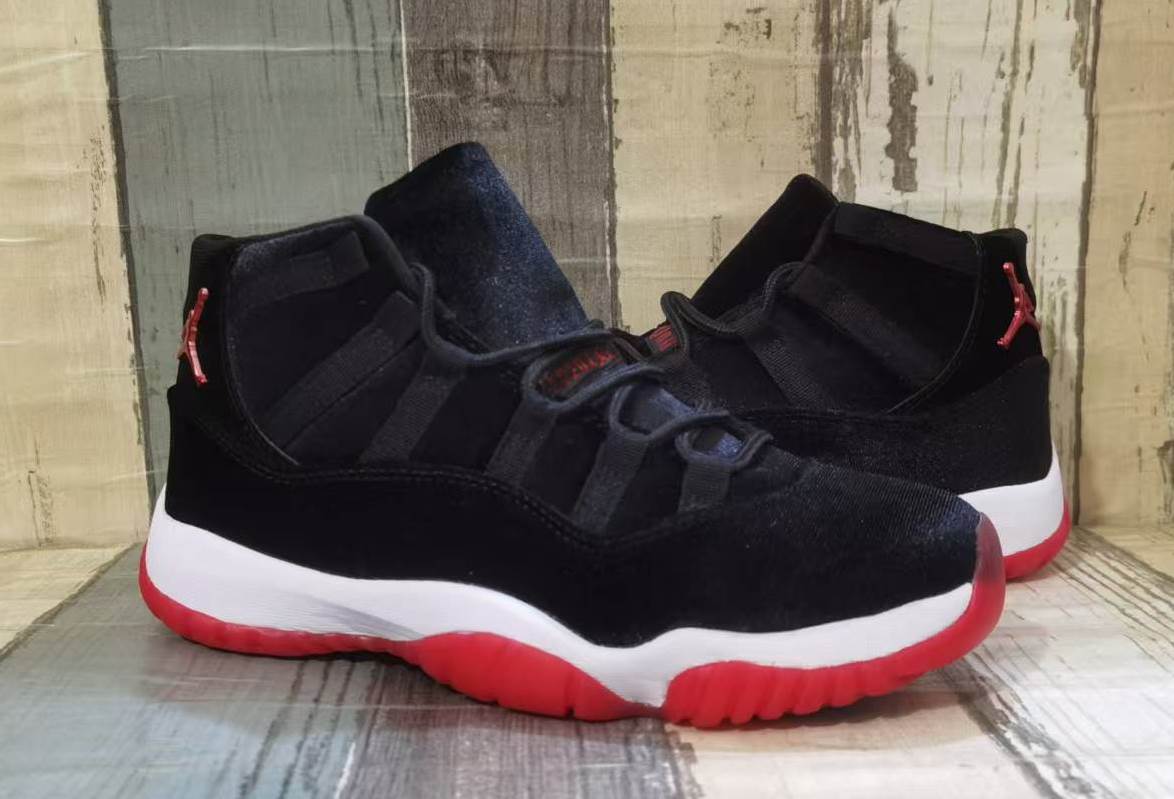 Air Jordan 11 Retro Black Red Velvet