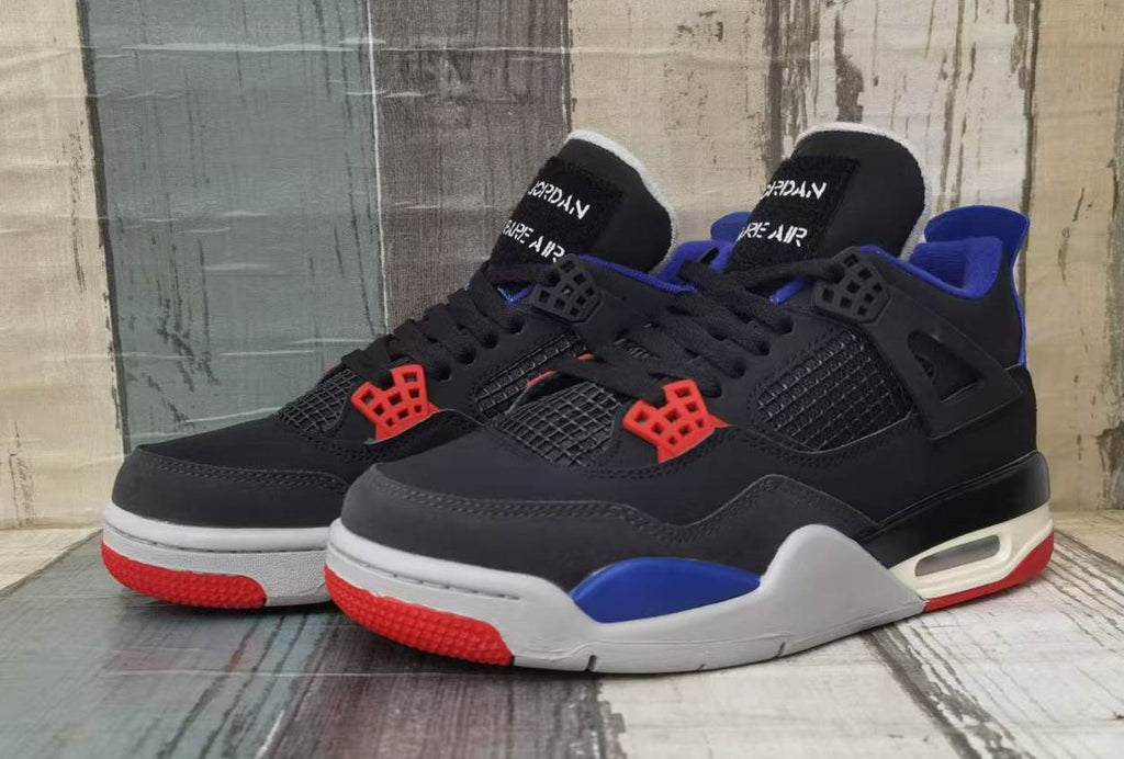 Air Jordan 4 Retro Black Blue Red