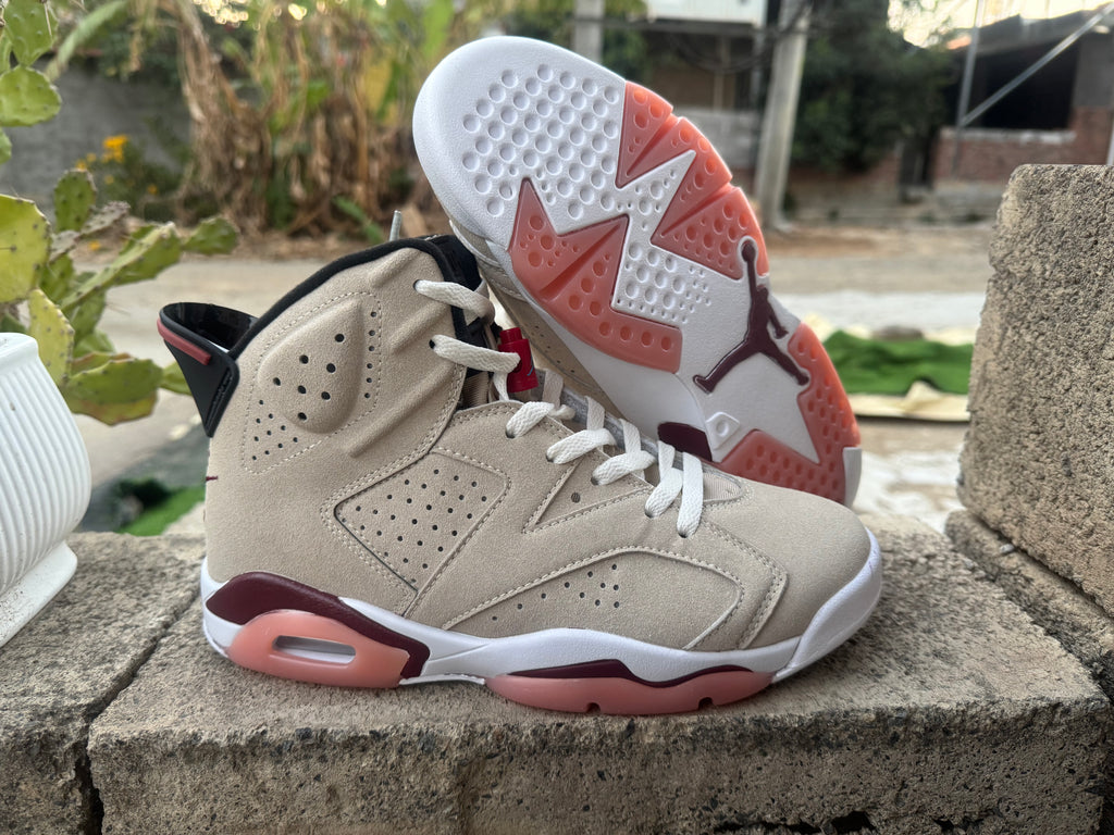 Air Jordan 6 Off-White Brown