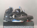 Awake NY x Air Jordan 5 Retro Cut-Out A Logo Black-Blue