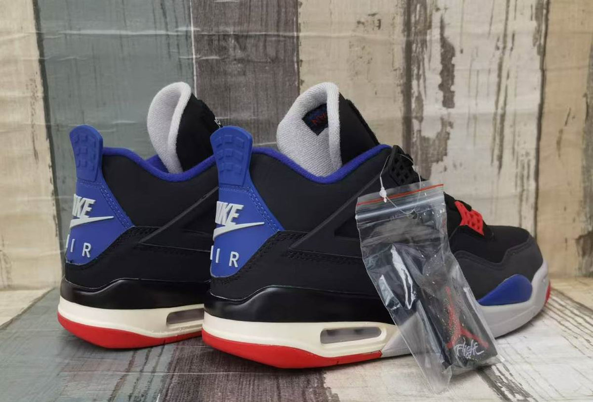 Air Jordan 4 Retro Black Blue Red