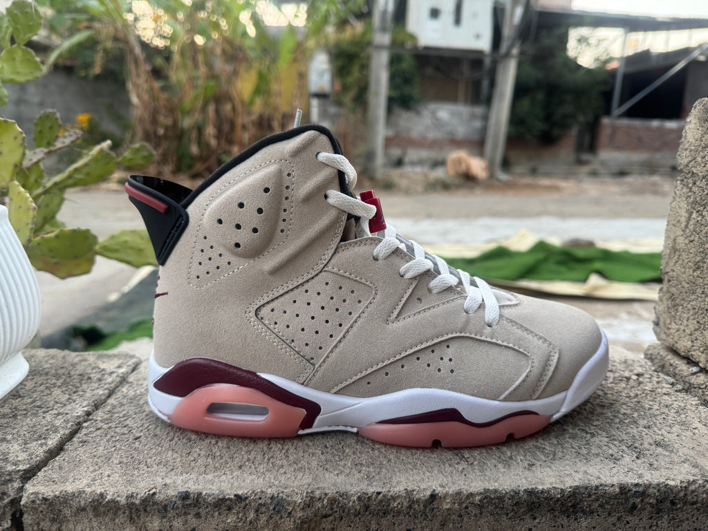 Air Jordan 6 Off-White Brown