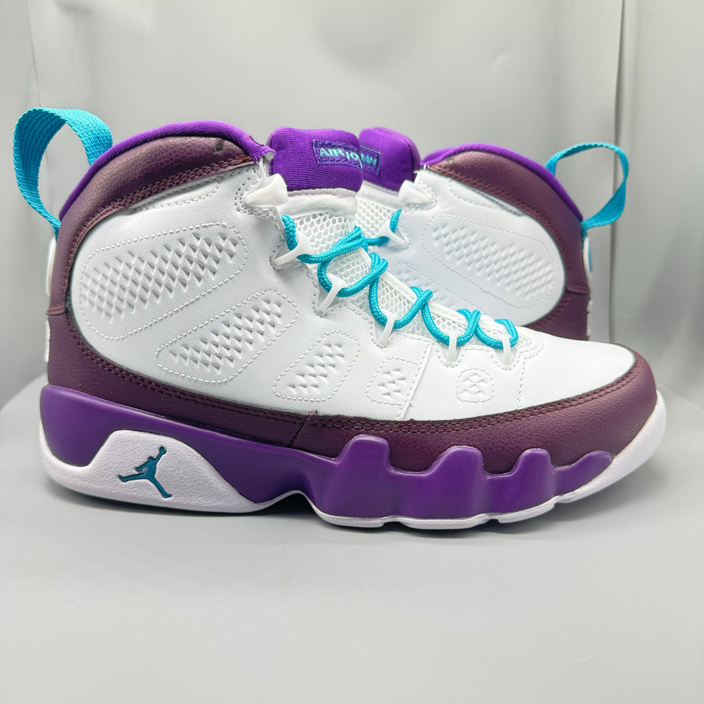 Air Jordan 9 Retro White Purple