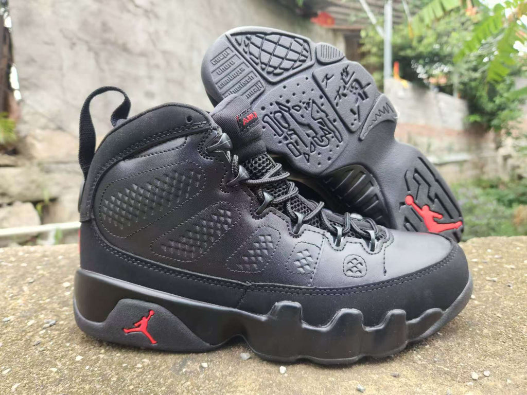 Air Jordan 9 Black Red & Black Brown