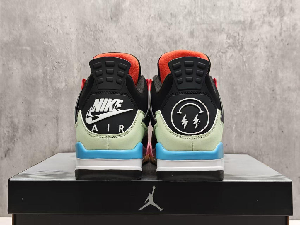 Air Jordan 4 Retro Rainbow Patchwork