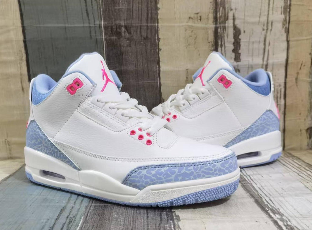 Air Jordan 3 Retro Off-White Pink Red