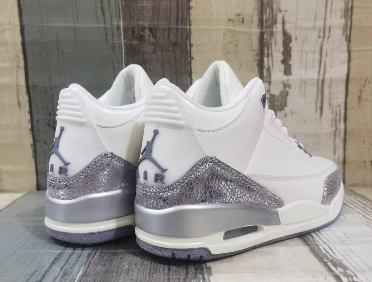 Air Jordan 3 Retro Beige Silver