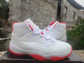 Air Jordan 11 White Red
