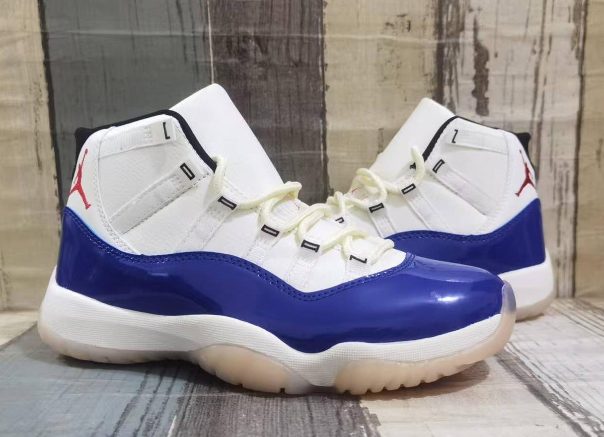 Air Jordan 11 Retro White / Blue / Red