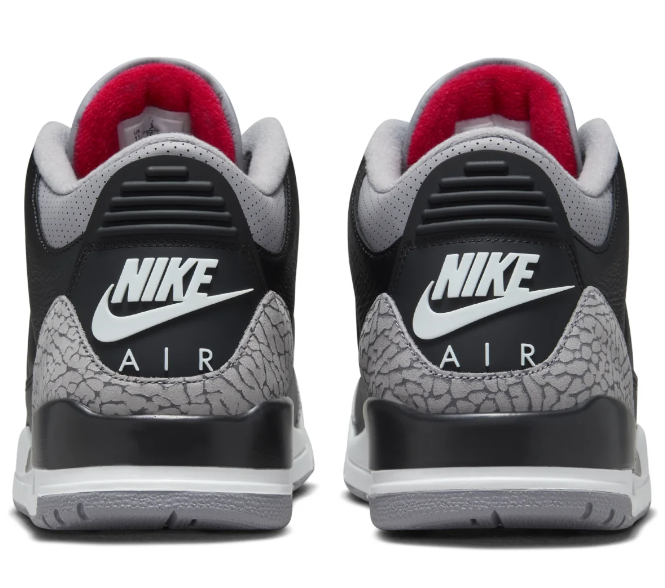 Air Jordan 3 OG Black Cement 2024