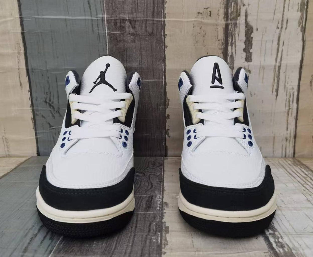 Air Jordan 3 Retro White Grey Blue