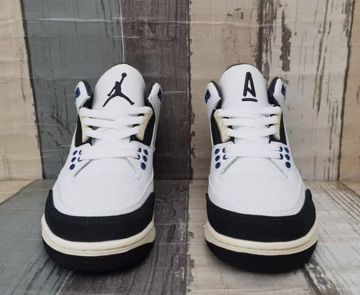 Air Jordan 3 Retro White Grey Blue