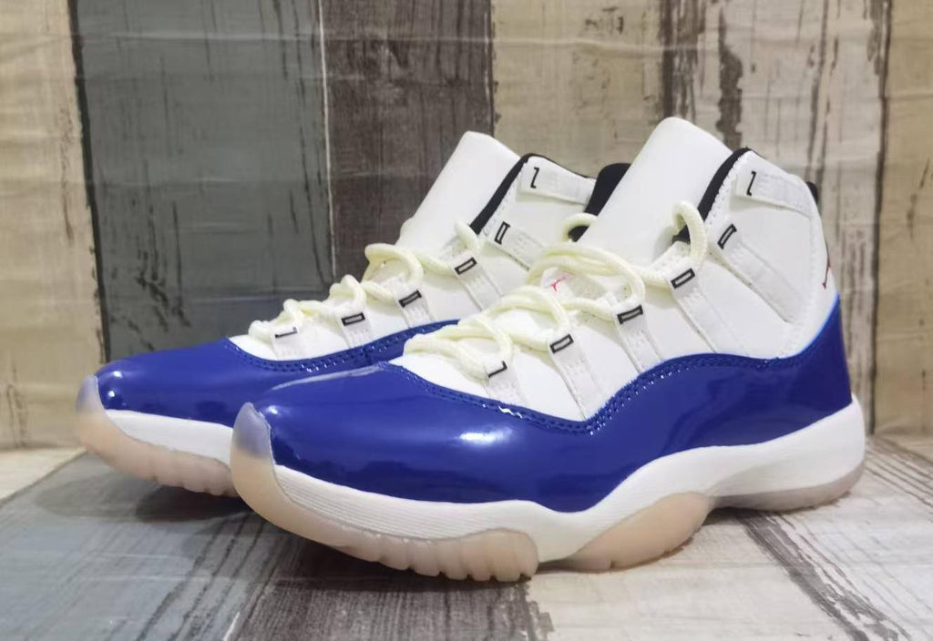 Air Jordan 11 Retro White / Blue / Red