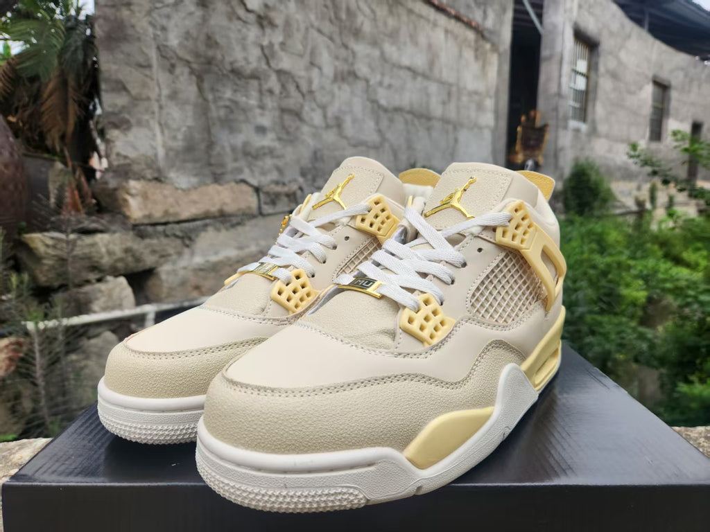 Air Jordan 4 Yellow Ochre